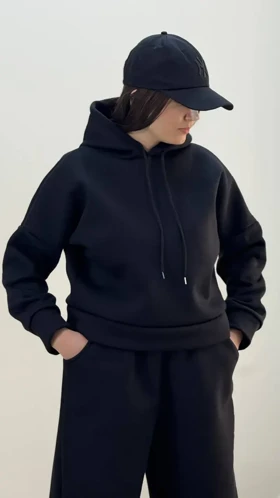 ست هودی وشلوار لینا