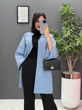 مانتو مازراتی بلند لوزی دوزی