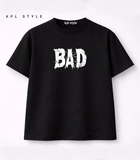 تیشرت باکسی یونیسکس طرح BAD BOY کد 1411