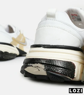 کفش کتانی مردانه و زنانه سفید کرم Nike cushlon