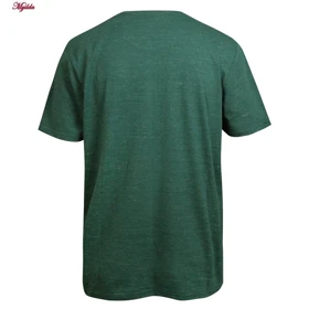 تیشرت آستین کوتاه مردانه مدل نیکریس پنبه‌ای رنگ سبز تیره کد 5315-S-NR.R