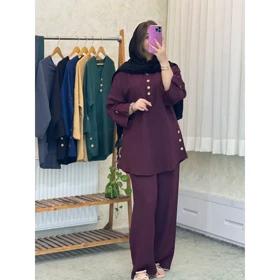تونیک و شلوار صدف