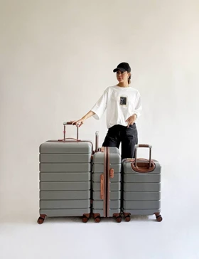 چمدان نشکن سه تیکه کد 1615