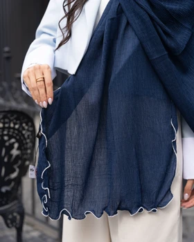 شال حاشیه مرواریدی