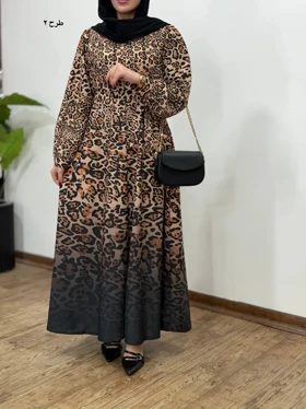 پیراهن بلند سوپر کلوش آیسو تبسم