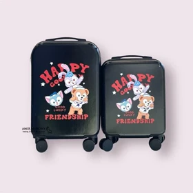 چمدان کودک طرح HAPPY FRIENDS