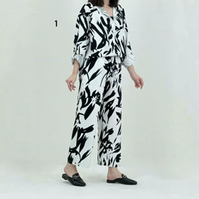 ست تونیک شلوار آمیسو