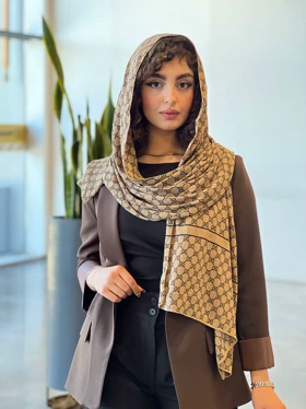 شال بهاره گوچی (نسکافه ای)