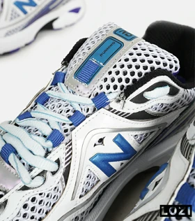 کفش کتانی مردانه و زنانه طوسی مشکی آبی NEW BALANCE 1064 V.2