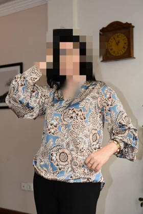 شومیز مجلسی کرپ ساتن سیتا