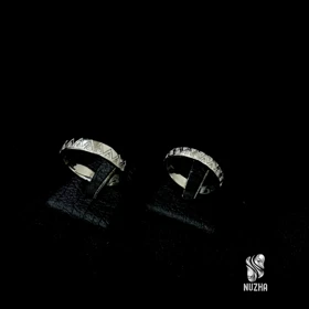 حلقه ست نقره زنانه ومردانه کدhs1020