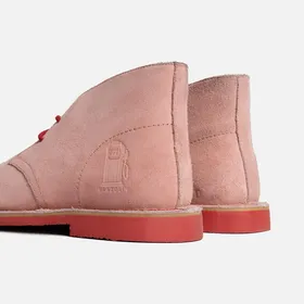 سافاری صورتی قرمز چرک جیر دور قرمز - Safari Veldskoen C Design Dirty Pink Panther/Red S Red Line