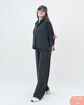 شلوار نیم بگ اویشو 9024