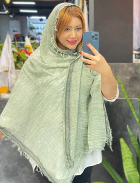 شال دور ریش وارداتی کد : L212