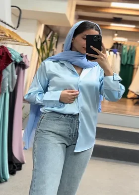 شومیز ساتن کد 4010