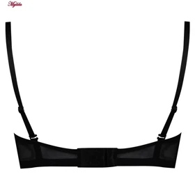 سوتین زنانه لین مدل کاپ‌دار فنردار مشکی کد 4680-702