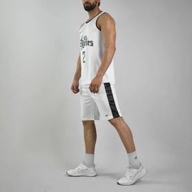 ست رکابی و شلوارک ورزشی مردانه لس آنجلس PY-Nike-4C0468 سفید