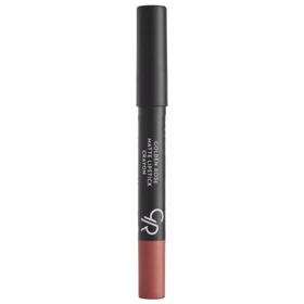 رژ لب مدادی نرم و مخملی گلدن رز, مدل Crayon شماره 27