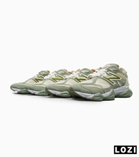 کفش کتانی زنانه سبز کرم NEW BALANCE 9060