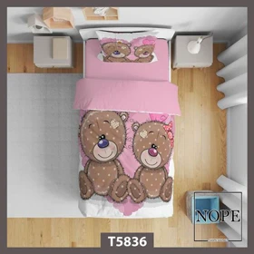 روتختی کودک طرح بچگانه خرس مدل T5836