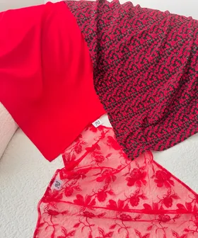 مینی اسکارف گلدوزی