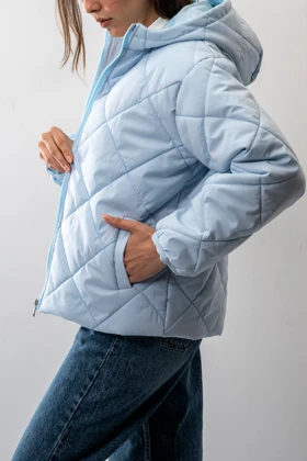 کاپشن کلاه دار زنانه