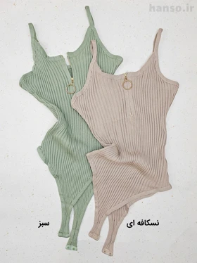 بادی بندی جلو زیپ کبریتی