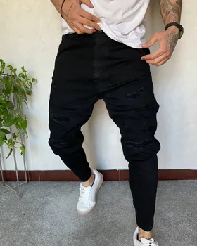 شلوار نیم فاق دمپازیپ مشکی زاپ‌دار ZARA