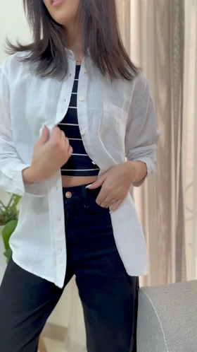 شومیز وارداتی bershka
