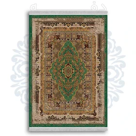 فرشینه از جنس پارچه هازان مخمل ترک طرح سنتی و مدرن برند دفه کد DDSMM138