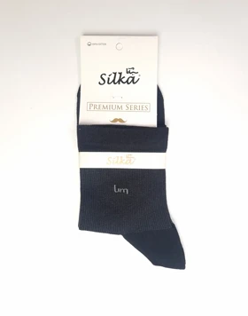 جوراب مردانه کلاسیک نیم ساق ایلیا سیلکا