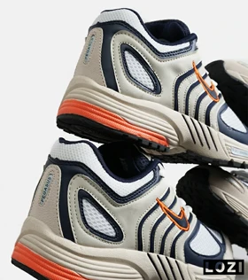 کفش کتانی مردانه و زنانه کرم سرمه ای NIKE Pegasus 2K5