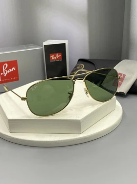 عینک آفتابی Ray-Ban RB3662 طلایی فریم فلز سبک و شیشه مقاوم