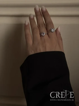 انگشتر نگین قلب