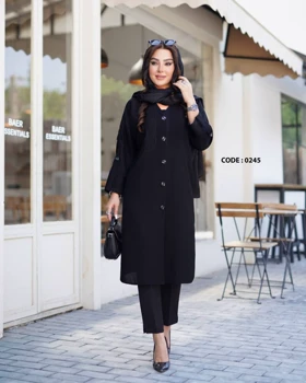 مانتو قواره دار کاربردی - مجلسی کد 0245