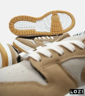کفش کتانی مردانه قهوه ای کرم نایک NIKE SB