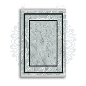 *جدید* فرشینه از جنس پارچه شانل مخمل ترک طرح فانتزی برند دفه کد 1773