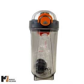 شیکر ورزشی Eyun طلقی 450 میلی لیتری کد 683 (مشکی)