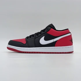 کفش نایک ایر جردن وان لو NIKE AIR JORDAN 1 LOW RED/BLACK کد 230