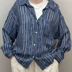 شومیزراه راهktn (سرمه ای خطی)