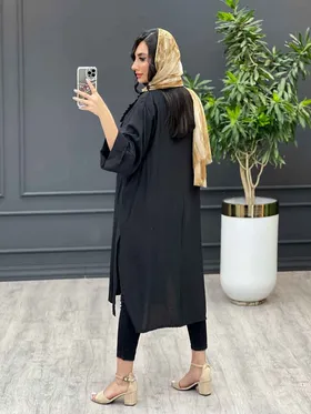 مانتو بابوس جلو منگوله‌دار