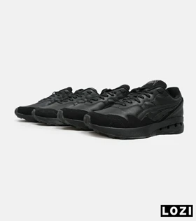 کفش کتانی مردانه مشکی ASICS gel extreme 33