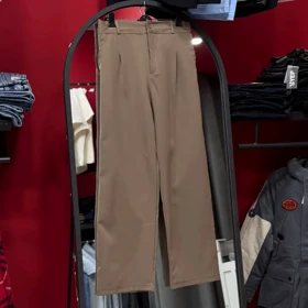 شلوار پارچه ای بگ موکا MC4047