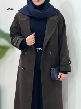 پالتو فوتر بلند آستردار بهگل 3