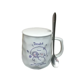 ماگ سرامیکی درب دار کد 5626