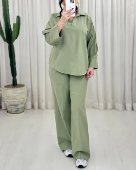 تونیک و شلوار لینن