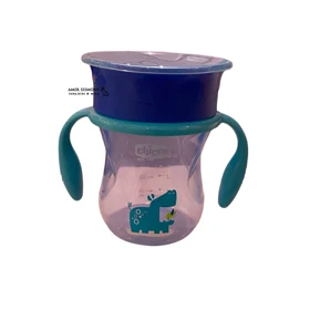 لیوان آبمیوه خوری چیکو 360 درجه دسته دار