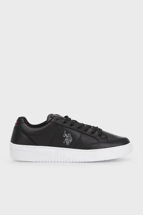 پایه. کفش کتانی چرم اصل Polo Assn کفش مردانه VASILY LT 3PR