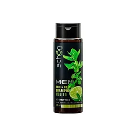 شامپو موی سر مردانه شون مناسب انواع مو مدل موهیتو Schon Mojito
