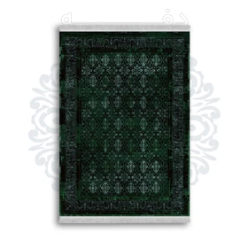 *جدید* فرشینه از جنس پارچه شانل مخمل ترک طرح فانتزی برند دفه کد 1023